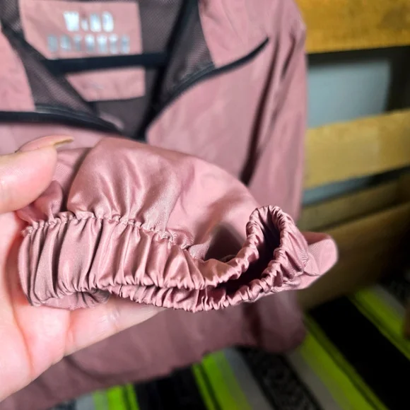 Love tree windbreaker Size:L Color:Pink - Picture 5 of 6